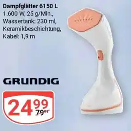 Globus GRUNDIG Dampfglätter 6150 L Angebot