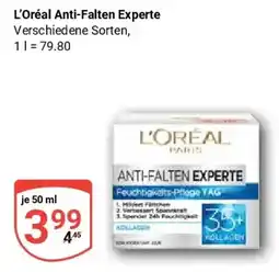 Globus L'Oréal Anti-Falten Experte Angebot