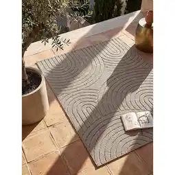 Netto Marken-Discount Flachgewebe-Teppich Polypropylen Natur 120x160 cm - TOCE Kadima Angebot