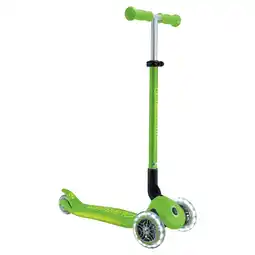 Netto Marken-Discount GLOBBER PRIMO FOLDABLE PLUS LIGHTS grün-lime grün, mit Leuchtrollen Angebot