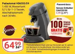 Globus Senseo Padautomat HD6553/59 Angebot