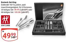 Globus ZWILLING Besteck-Set King Angebot
