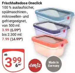 Globus Frischhaltedose OneClick Angebot