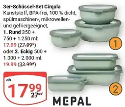 Globus 3er-Schüssel-Set Circula Angebot