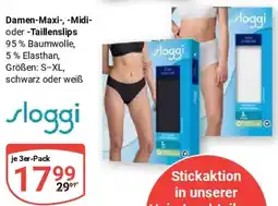 Globus Sloggi Damen-Maxi, Midi oder Taillenslips Angebot
