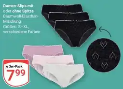 Globus Damen-Slips mit oder ohne Spitze Angebot