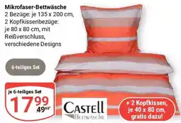 Globus CASTELL Mikrofaser-Bettwäsche Angebot