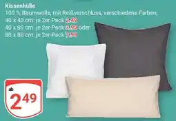 Globus Kissenhülle Angebot