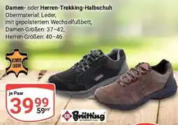 Globus Brütting Damen oder Herren-Trekking-Halbschuh Angebot