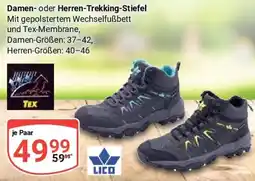 Globus LICO Damen oder Herren-Trekking-Stiefel Angebot