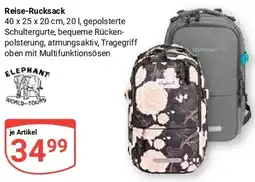 Globus ELEPHANT Reise-Rucksack Angebot