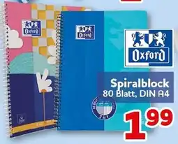 CENTERSHOP Oxford Spiralblock Angebot