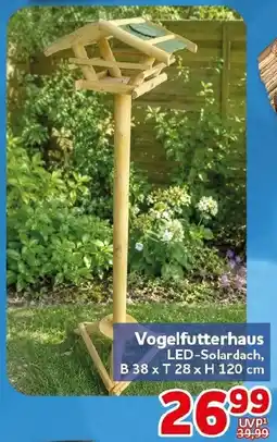 CENTERSHOP Vogelfutterhaus Angebot