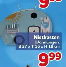 CENTERSHOP Nistkasten Wohnwagen Angebot