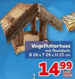 CENTERSHOP Vogelfutterhaus Angebot