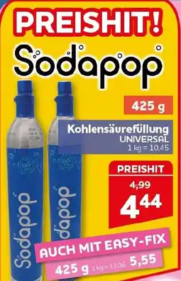 CENTERSHOP Sodapop Kohlensäurefüllung UNIVERSAL Angebot