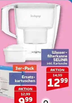 CENTERSHOP Wasser-filterkanne SELINA Angebot