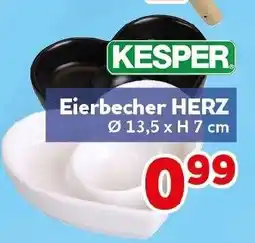 CENTERSHOP KESPER Eierbecher HERZ Angebot
