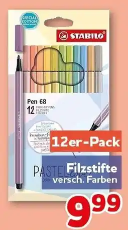 CENTERSHOP STABILO Pen 68 Filzstifte Angebot