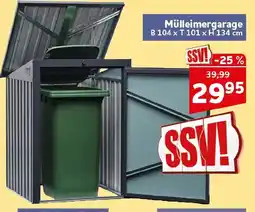 CENTERSHOP Müll-eimer-garage Angebot