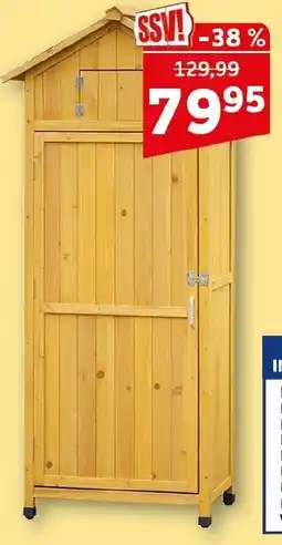 CENTERSHOP Holz-Speicher Angebot