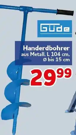 CENTERSHOP Güde Handerdbohrer Angebot