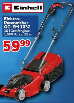 CENTERSHOP Einhell Elektro-Rasenmäher GC-EM 1032 Angebot