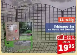 CENTERSHOP Teichzaun-Set Angebot