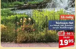 CENTERSHOP Teichzaun-Set Angebot
