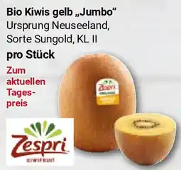 Globus Zespri Bio Kiwis gelb ,,Jumbo" Angebot