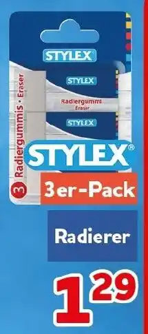 CENTERSHOP STYLEX Radiergummi Angebot