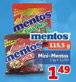 CENTERSHOP Mini-Mentos Angebot