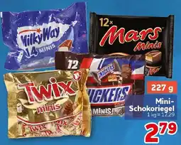 CENTERSHOP Mini-Schokoriegel Angebot