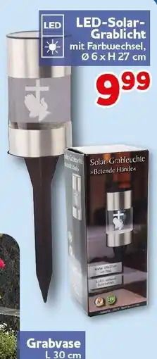 CENTERSHOP Solar-Grableuchte »Betende Hände« Angebot