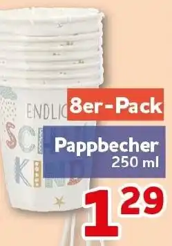 CENTERSHOP Pappbecher Angebot