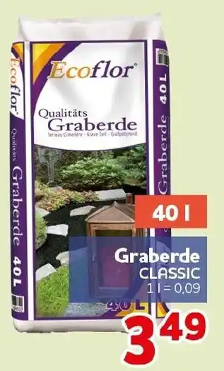 CENTERSHOP Ecoflor Graberde Classic Angebot