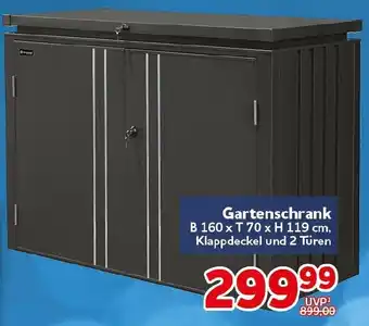 CENTERSHOP Gartenschrank Angebot