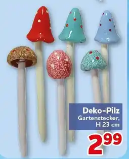 CENTERSHOP Deko-Pilz Gartenstecker Angebot