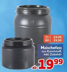 CENTERSHOP Maischefass aus Kunststoff Angebot
