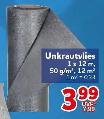 CENTERSHOP Unkrautvlies Angebot