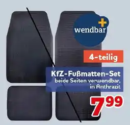CENTERSHOP wendbar KfZ-Fußmatten-Set Angebot
