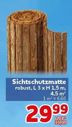 CENTERSHOP Sichtschutzmatte Angebot