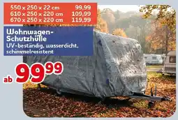 CENTERSHOP Wohnwagen-Schutzhülle Angebot