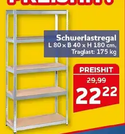 CENTERSHOP Schwerlastregal Angebot