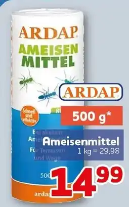 CENTERSHOP ARDAP Ameisenmittel Angebot