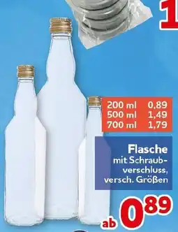 CENTERSHOP Flasche mit Schraubverschluss Angebot
