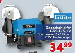 CENTERSHOP Güde Doppelschleifer GDS 125-12 Angebot