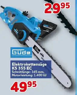 CENTERSHOP Güde Elektrokettensäge KS 355 EC Angebot