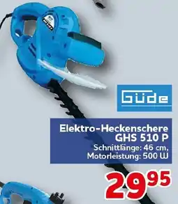 CENTERSHOP Güde Elektro-Heckenschere GHS 510 P Angebot