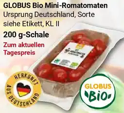Globus GLOBUS Bio Mini-Romatomaten Angebot